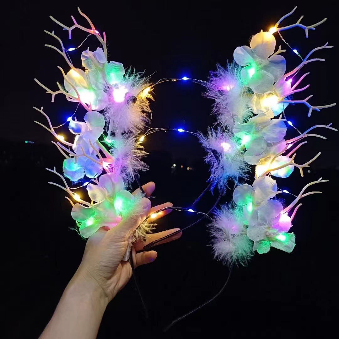 Title 8, Internet Celebrity Mori Headband Christmas Big ...