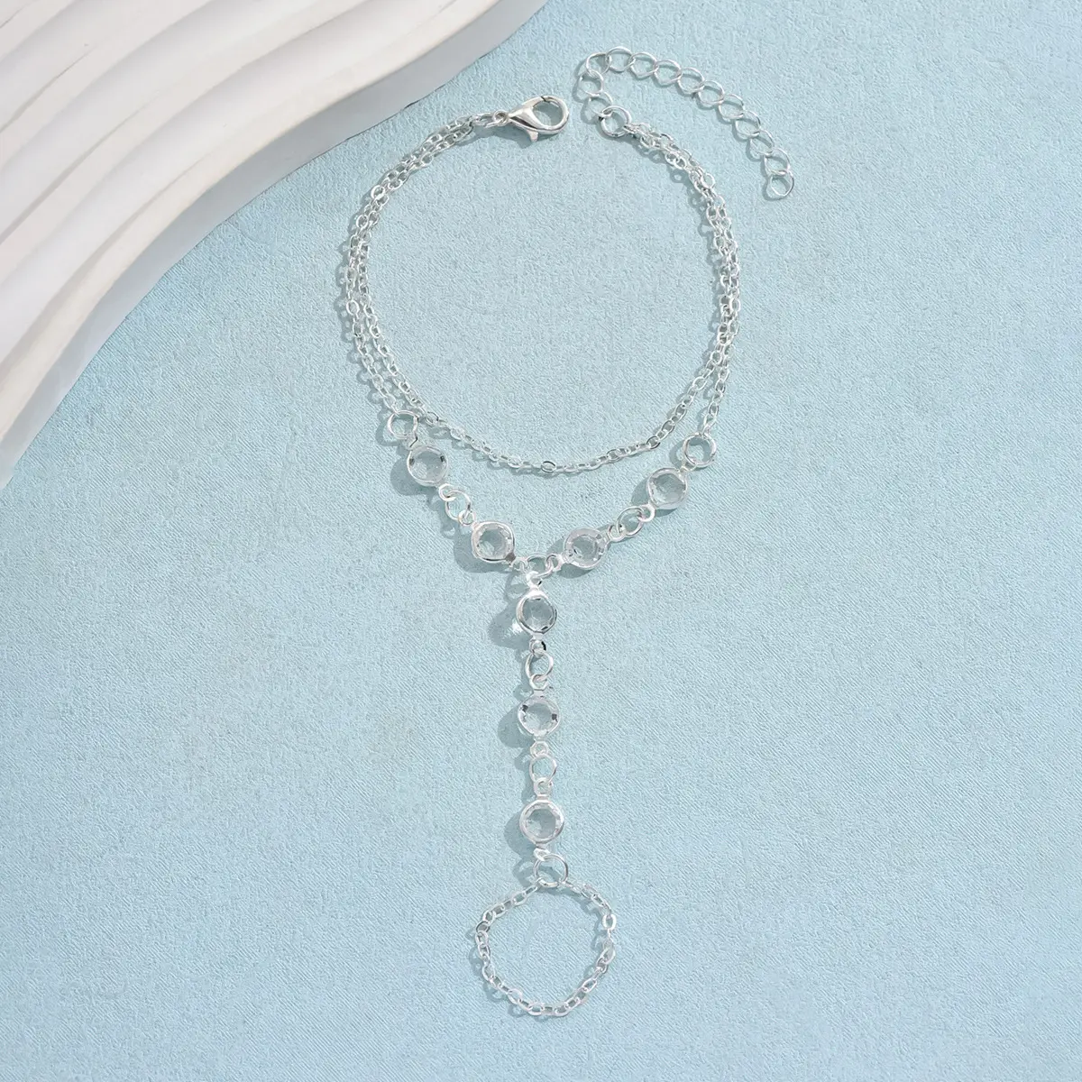 European And American Fashion Minimalist Bracelet Ring