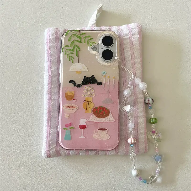Cat Chain-compatible Phone Case For The 15 Pro Max