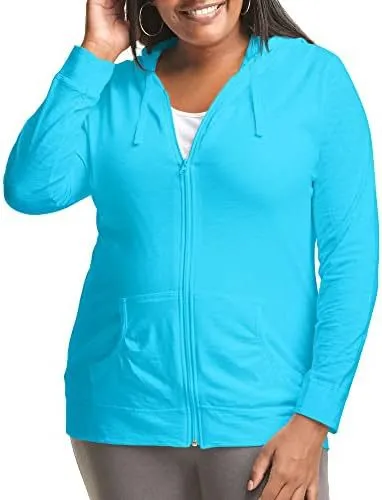 Autumn And Winter Plus Size Women's Sweatshirt Sports Top Pullover Solid Color Hoodie Sky Blue - Shop at LoveMi
