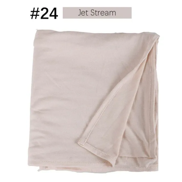 Mercerized Cotton Jersey Closed toe Cotton Scarf 24Color - Shop at LoveMi