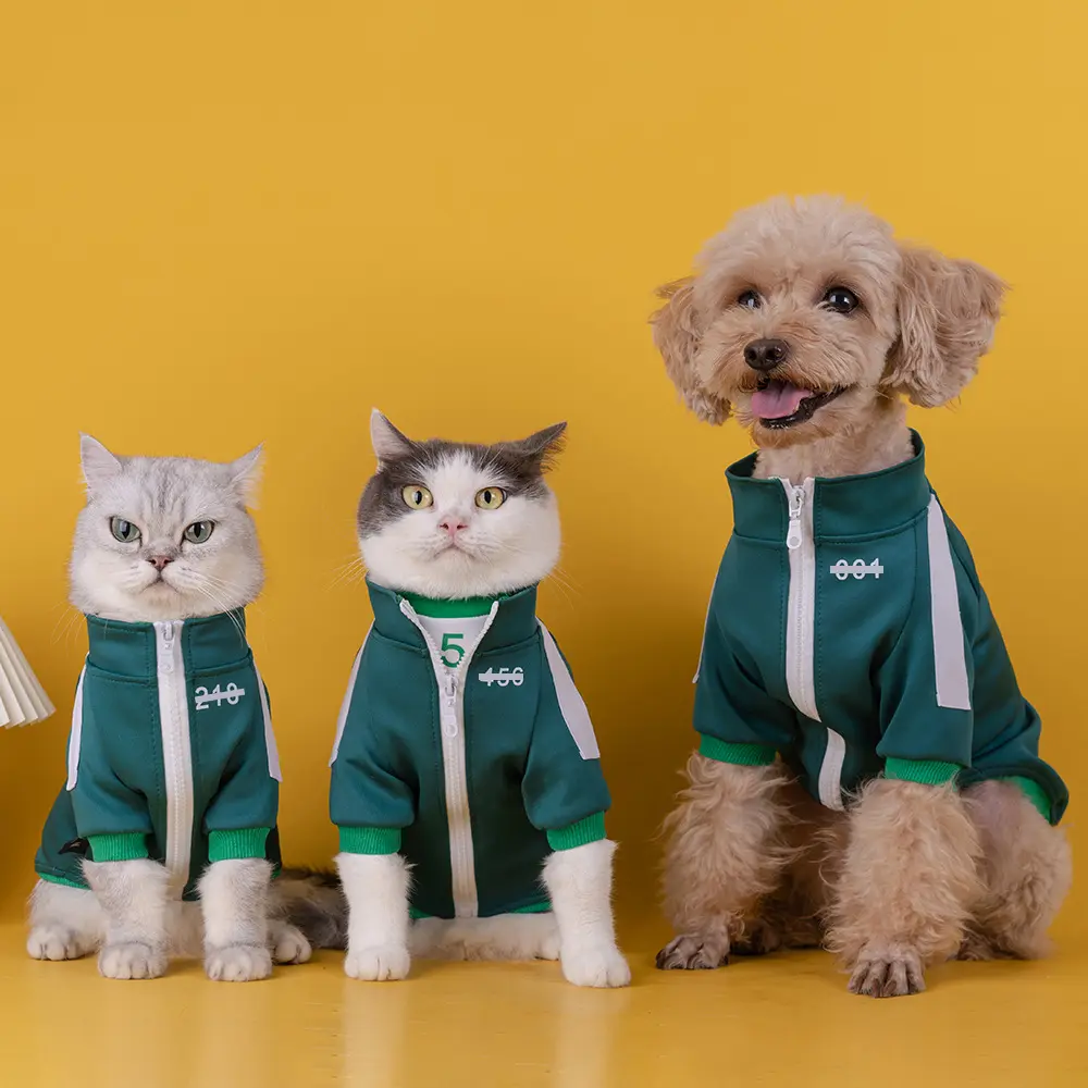 456 Digital Pet Clothes Cat Dog Coat