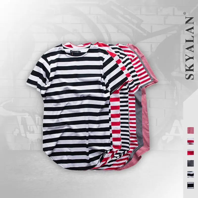 Striped Arc Men And Women All-matching Sea