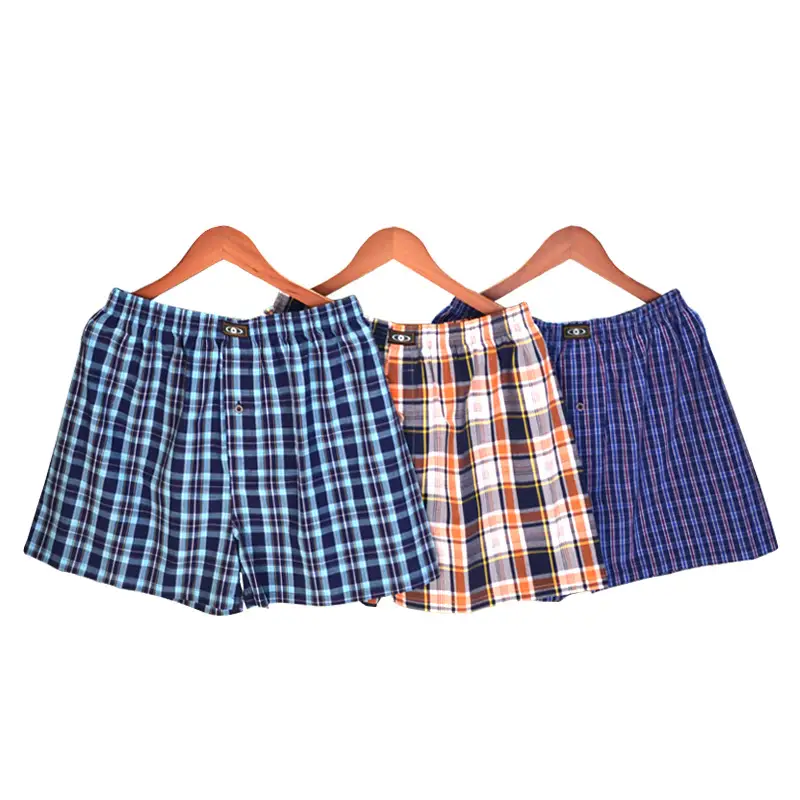Mens Loose Breathable Cotton Shorts For Home Wear