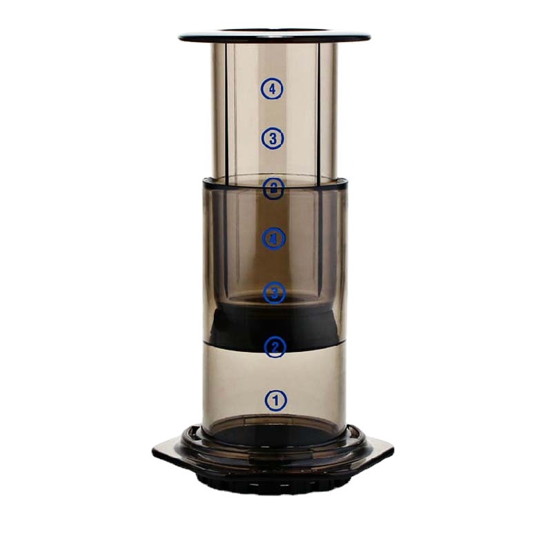 Coffee machine manual french press (brown)