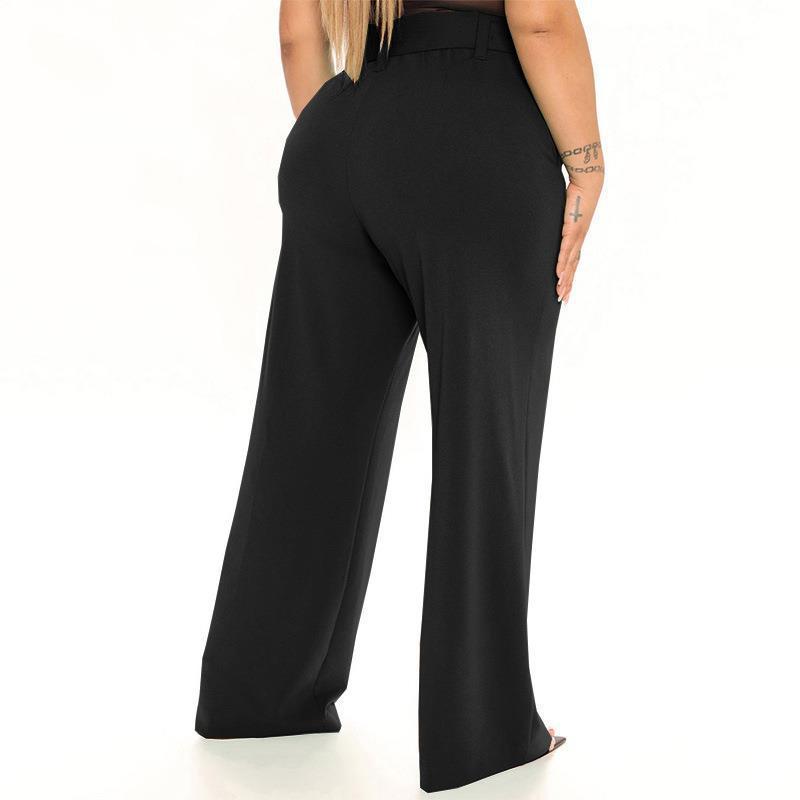 New Womens Independent-site Solid-color Shopee Casual Pants