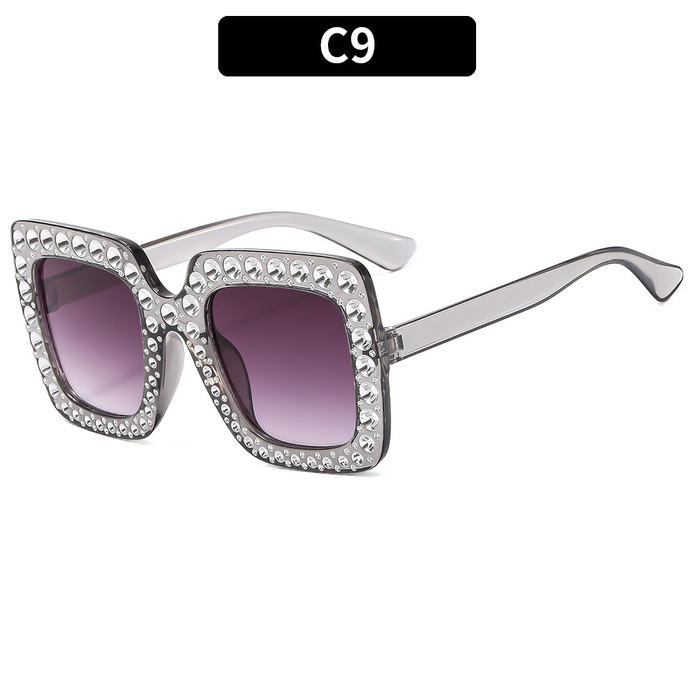 Plastic Box Sunglasses Fashion Personality Trend - Image 15