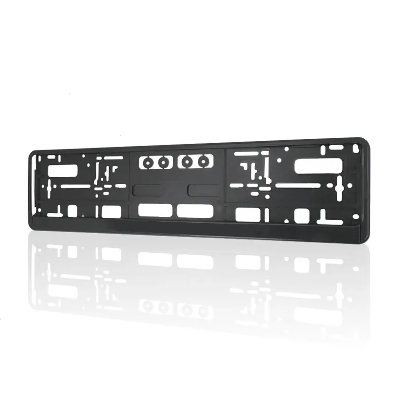 European-standard Single Plastic License Plate Holder