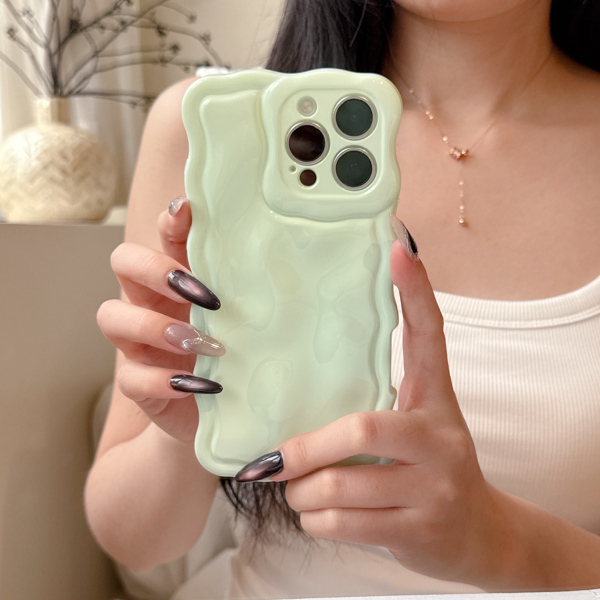 Solid Color Macaron Mobile Phone Soft Case - Image 2