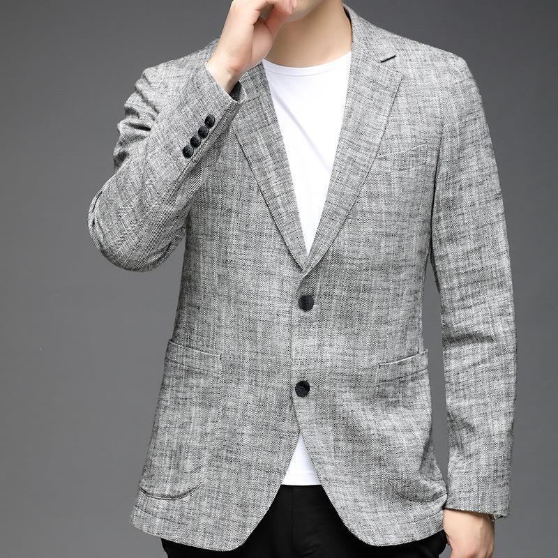 Minimalist Elegant Long-sleeve Jacket With A Mens Suit Collar product image