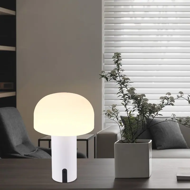 Small Mushroom Nordic Portable Table Lamp