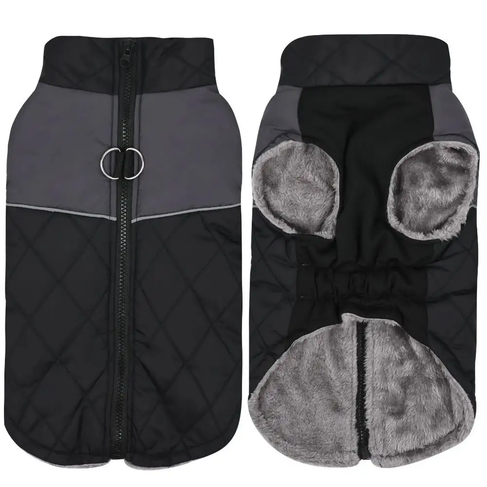 Chest Back Outdoor Pet Clothes Autumn And Winter Dog Clothes Waterproof