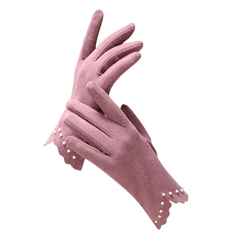 Women's Gloves Autumn And Winter Thin Warm-keeping And Cold-proof Touch Screen - Image 9
