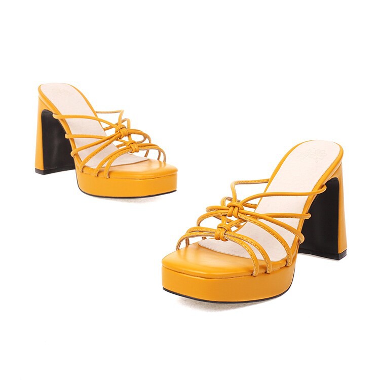 Cutout Platform Sandals, picture 5 of 6