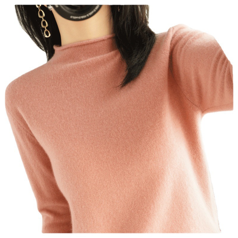 Women's Pullover Sweater Inner Wear Thickened Wool Base Shirt