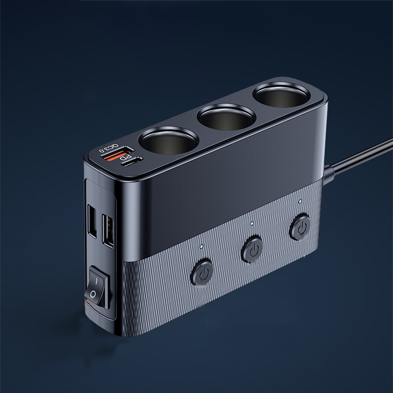 Multifunctional Car Cigarette Lighter Charger