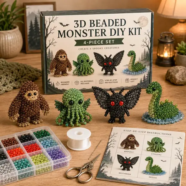 Handmade DIY Animal Bead Set