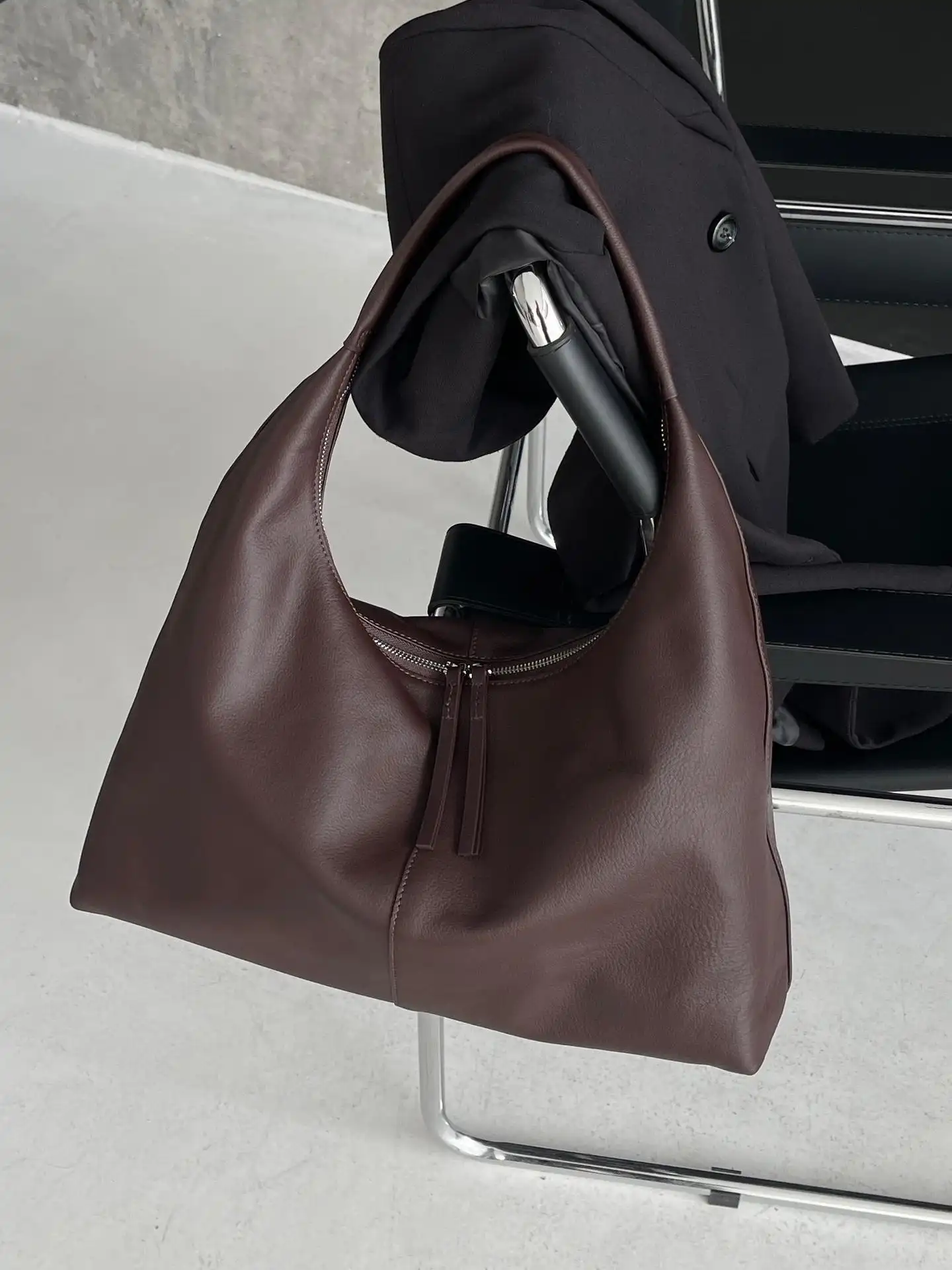Top-grain Leather New Large-capacity Tote Bag