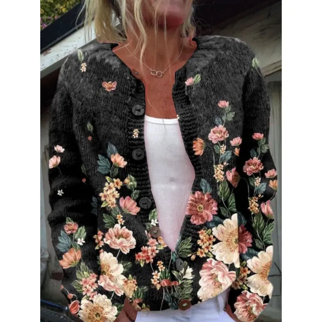 Women's Fashionable Knitted Cardigan Sweater 19Style - Shop at LoveMi