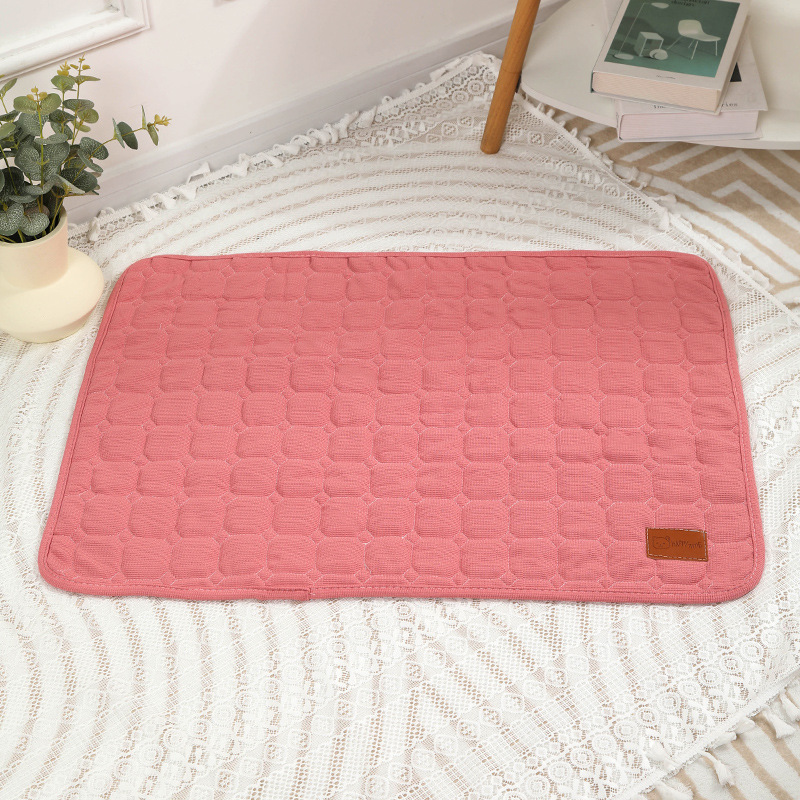 Waffle Pet Pad Pink