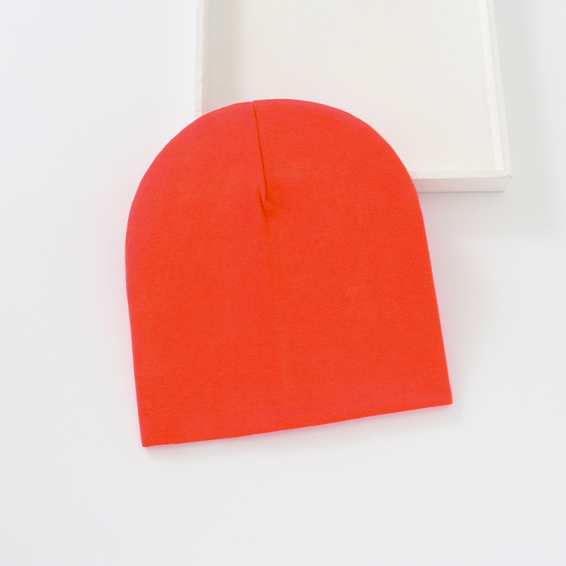 Children's Simplicity Pullover Solid Color Warm Hat