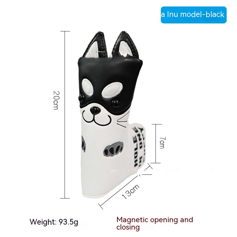 Shiba Inu Style Black White