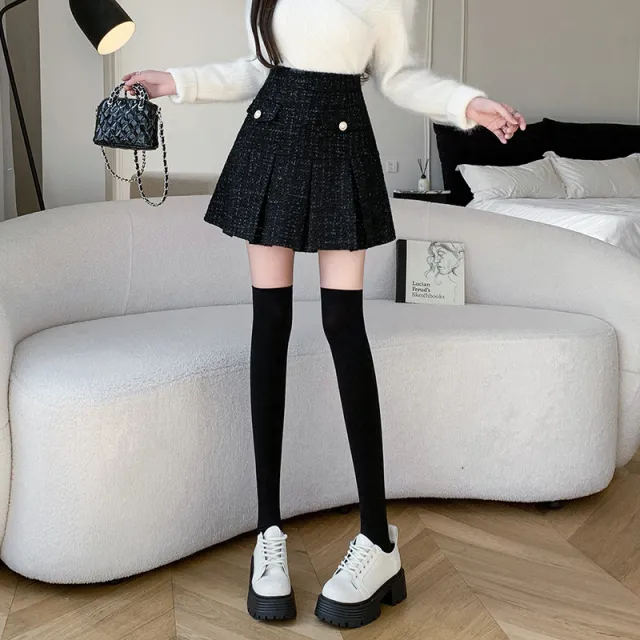 Autumn And Winter New Skirt Fashion High Black - Shop at LoveMi