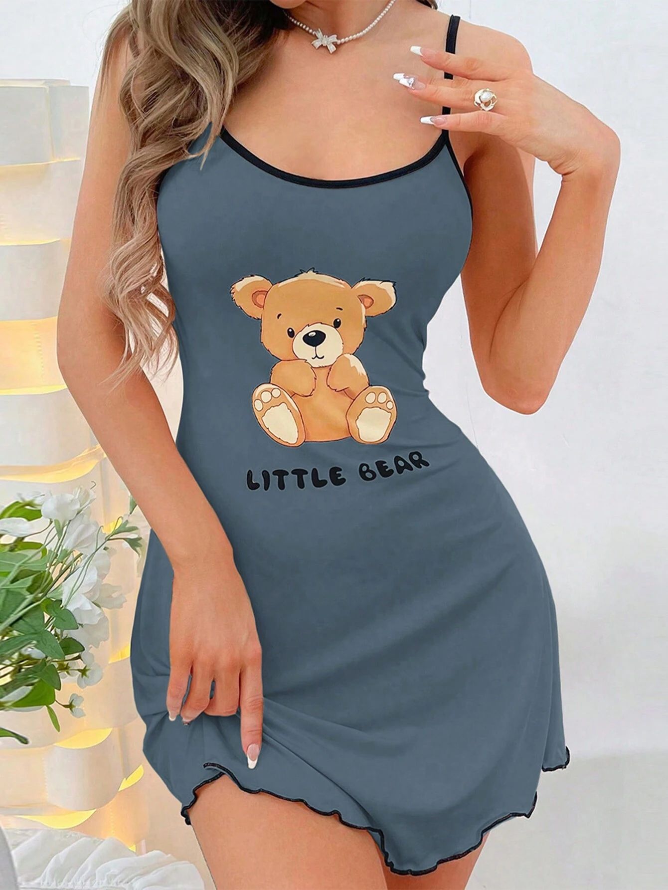 6 Little Bear Dark Blue