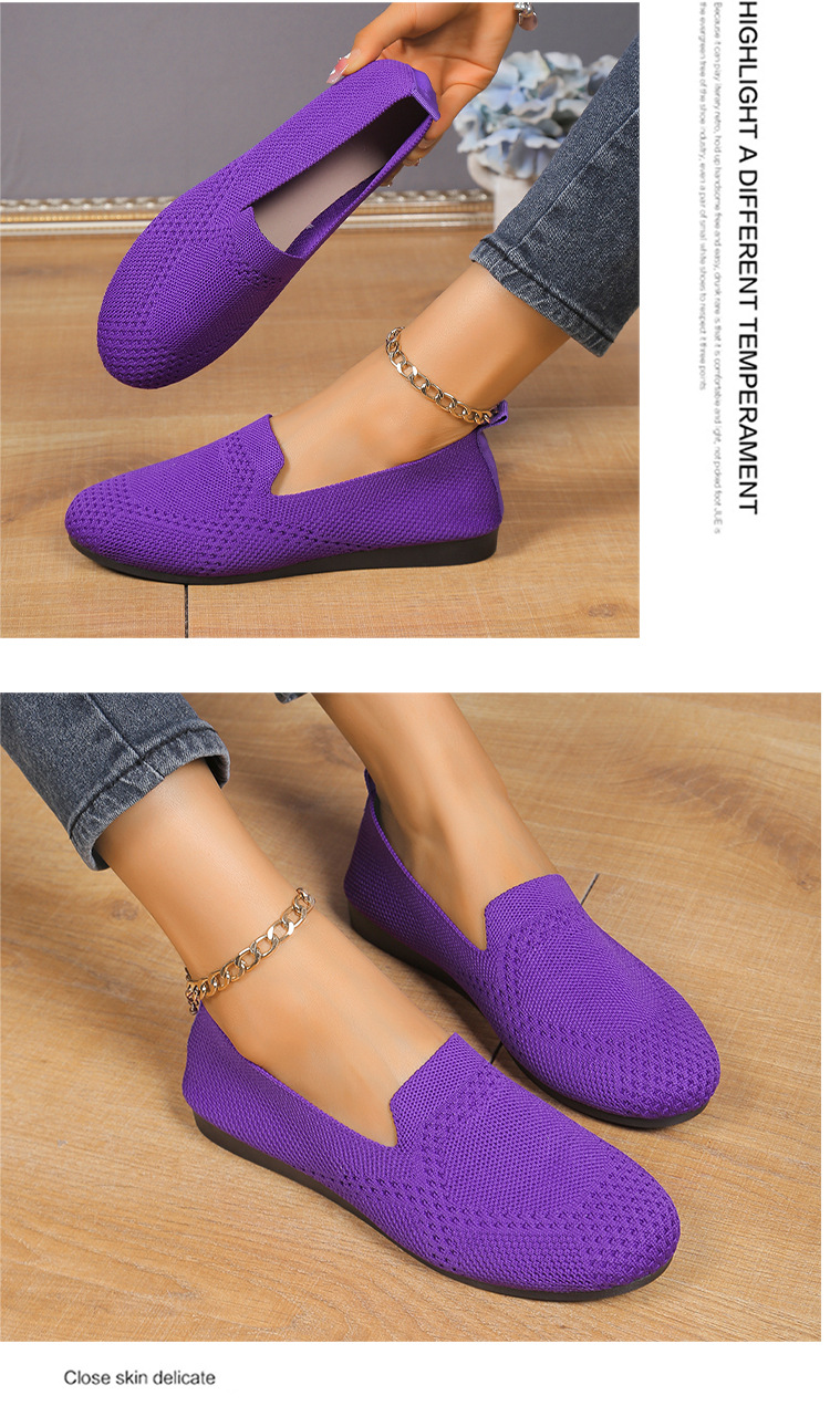 Flying Woven Slip-On Flats