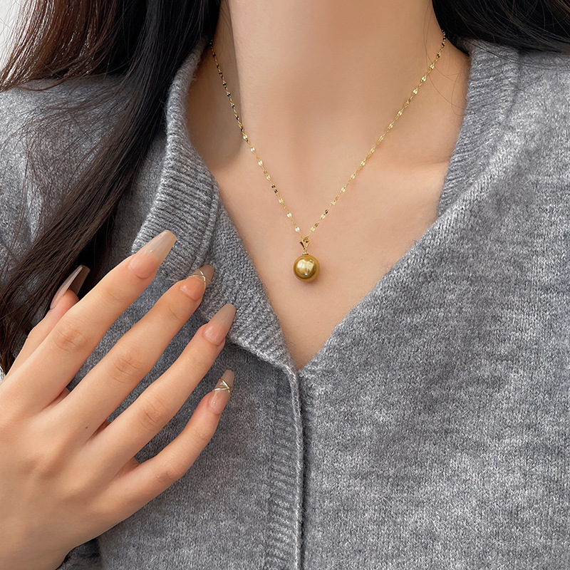 High-end Pearl Necklace Womens Chanel-style Minimalist And Versatile