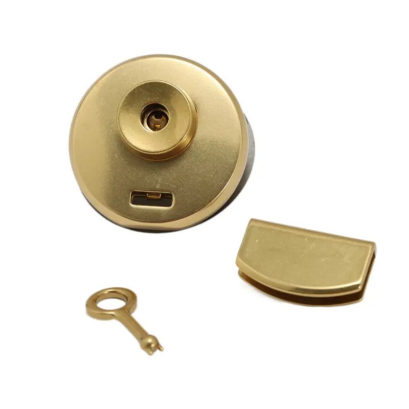 Pure Copper Round Twist Lock