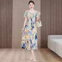 Light Blue Yellow Pattern