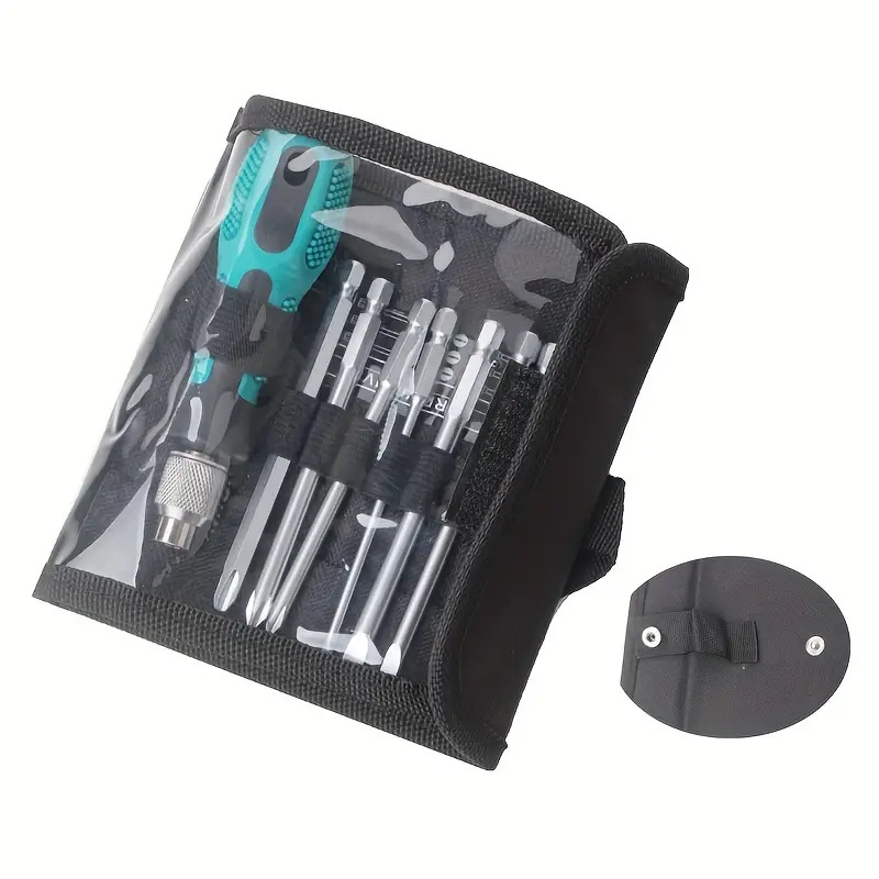 Title 6, 9-in-1 Screwdriver Set Blue Repair Kit