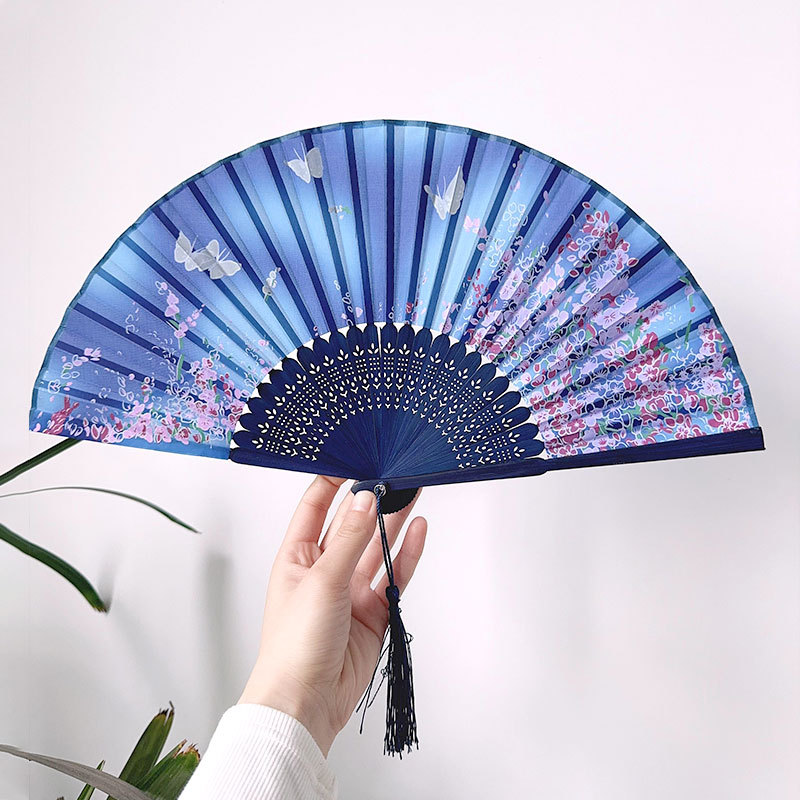 Folding Fan For Women Summer Hanfu And Cheongsam