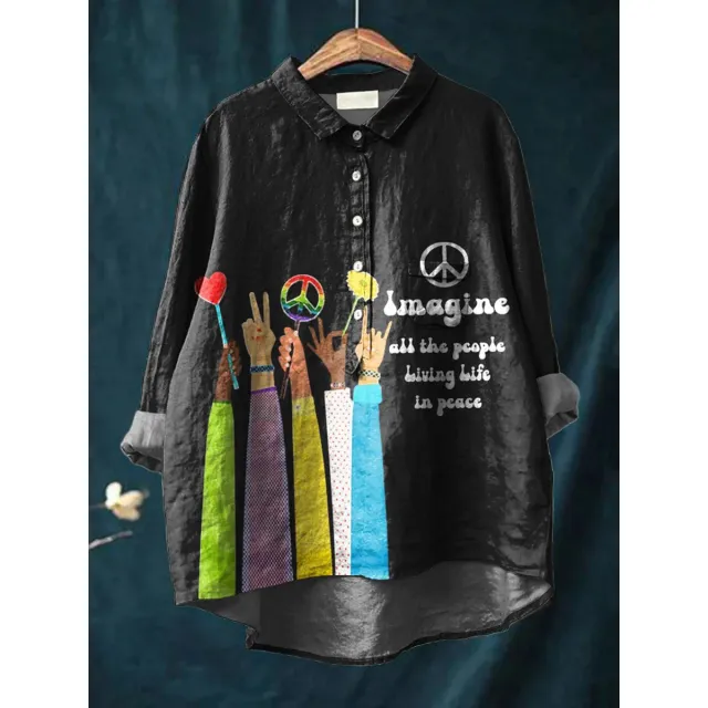 Women's New Loose Printed Round Neck Casual Plus Size Women's Clothing Zcs84 - Shop at LoveMi