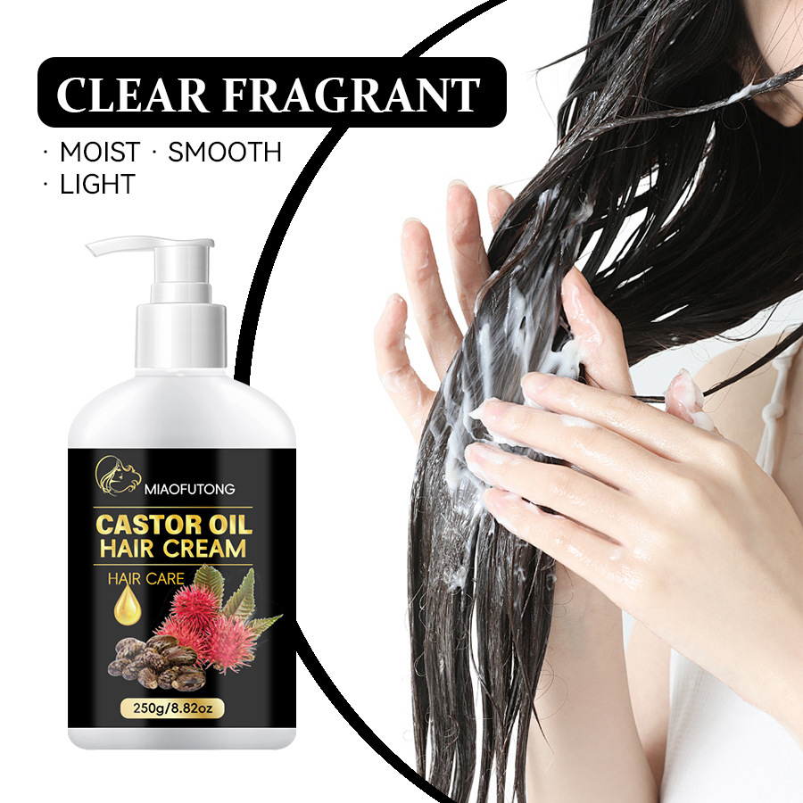 Alternative view of Black Castor Oil Hair Mask Nourishes The Scalp And Softens Hair