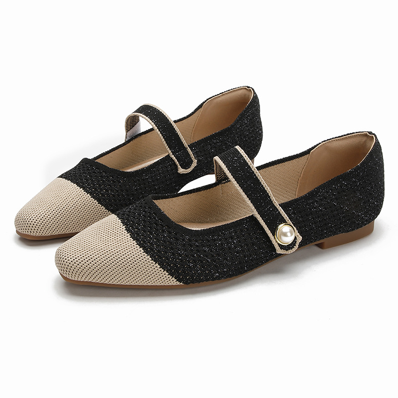 Knit Ballet Flats, picture 6 of 8