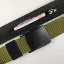 Black Buttons Army Green