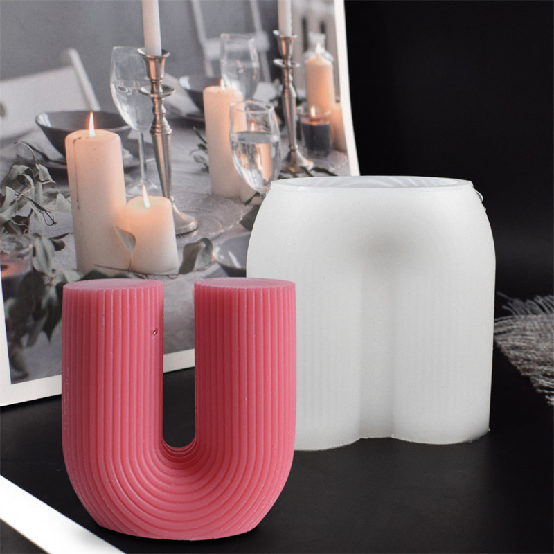 Title 1, Shell Wave Column Aromatherapy Candle Mould