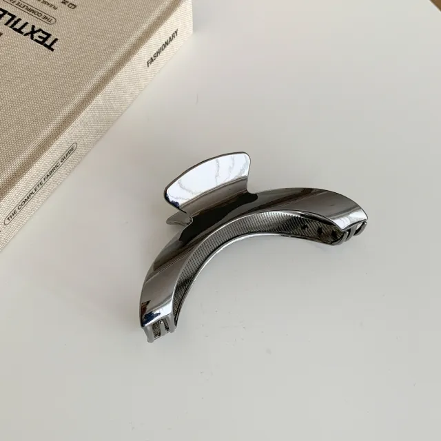 Metal Arch High end Grip Advanced Sense Hair Accessory Clips Arc Alloy Grip Gun Black - Shop at LoveMi