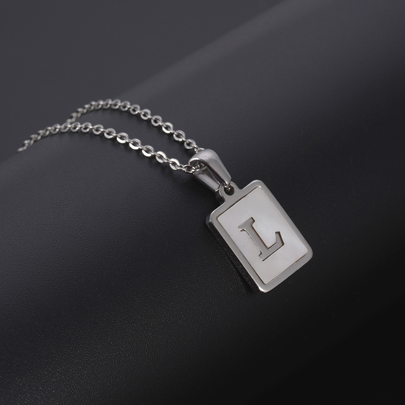 Steel Color L With Chain