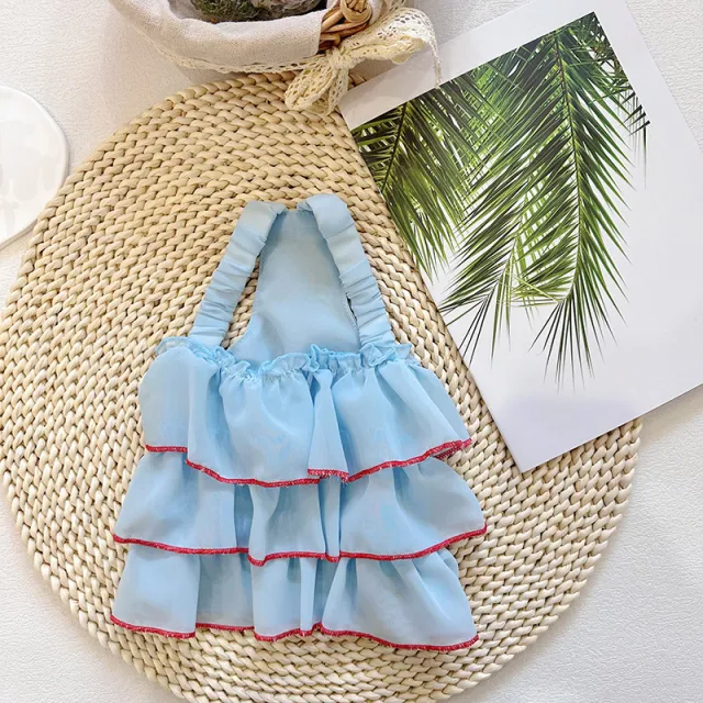 Fashion Summer Thin Pet Princess Dress Suspender Skirt - Shop at LoveMi