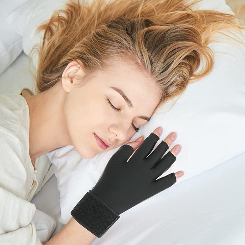 Sports Shock Absorption Protective Gel Ice Gloves