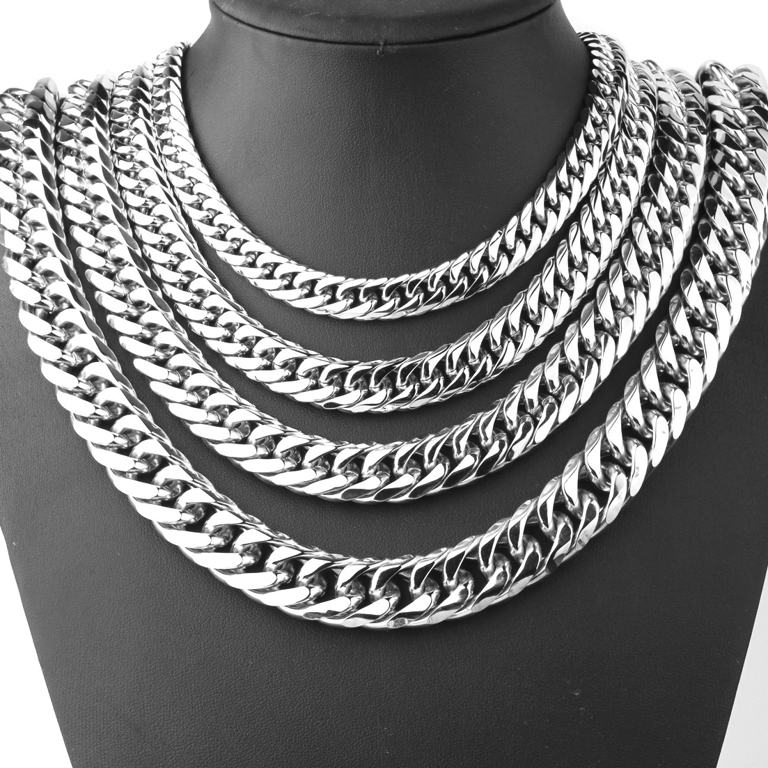 Fashionable European And American Titanium Steel Stainless Steel Necklace