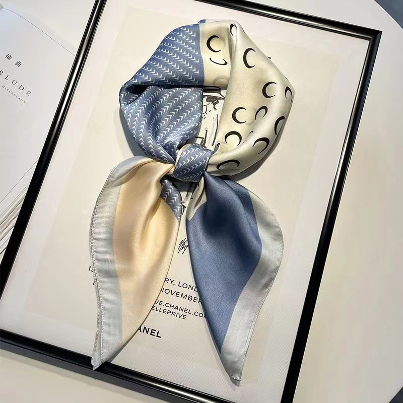 Women's High-end Thin Square Scarf - Image 30