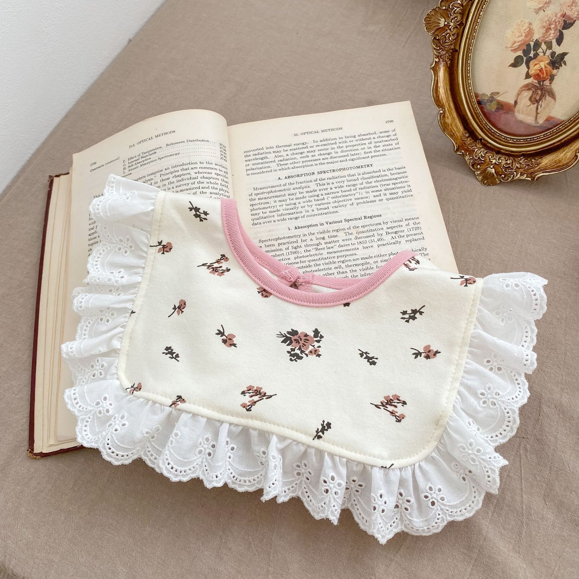 Title 5, Baby Girl Floral Clothing Lace Neckline Water T...