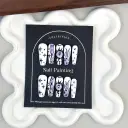 Mid-length Hand-painted Cartoon Hand-worn Fake Nails view 4