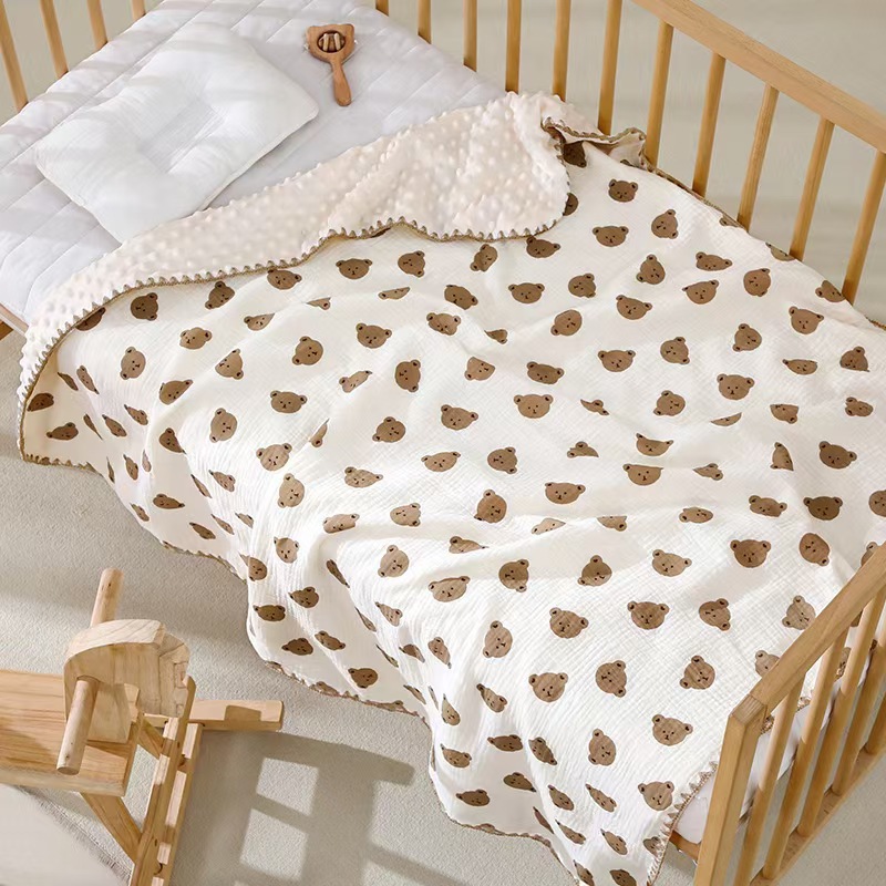 Cotton Gauze Blanket Newborn Baby Quilt