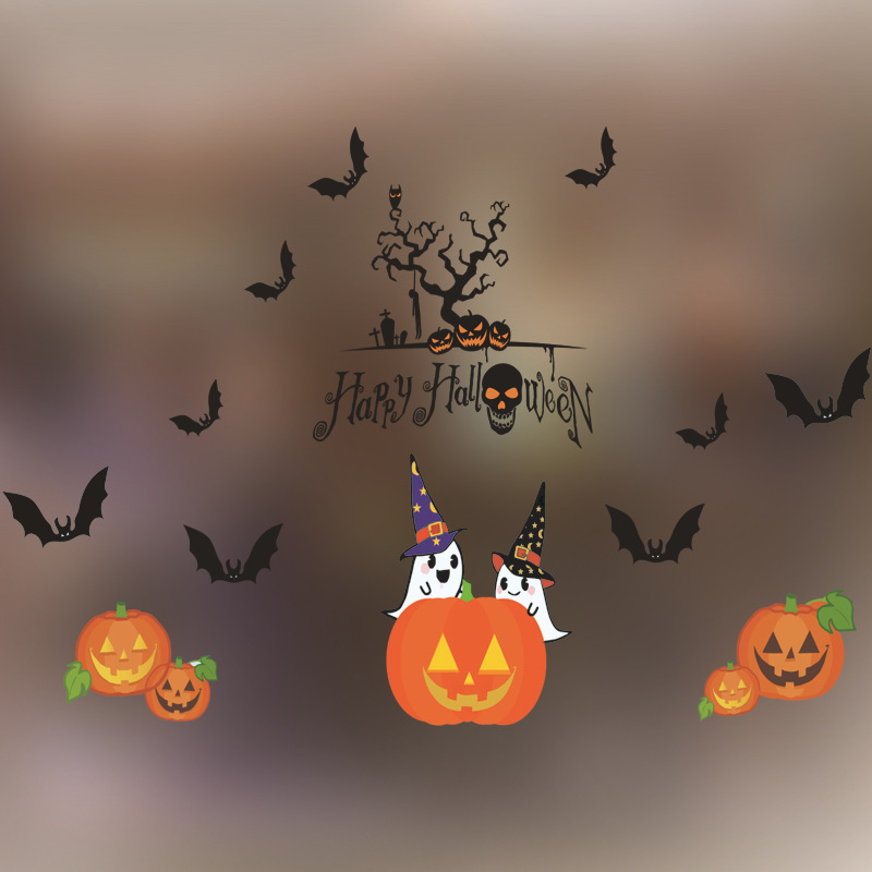 Title 13, Adesivos de Halloween para decoração de porta d...