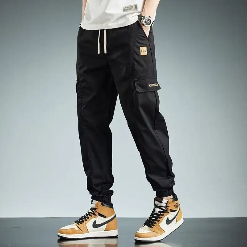 Mens Trendy Streetwear Cargo Casual Pants